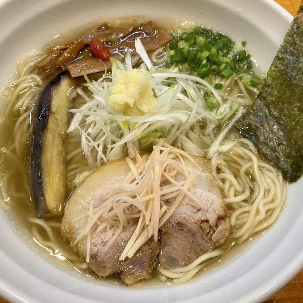 「【限定】ジンジャー塩らーめん」@らーめん元気の写真