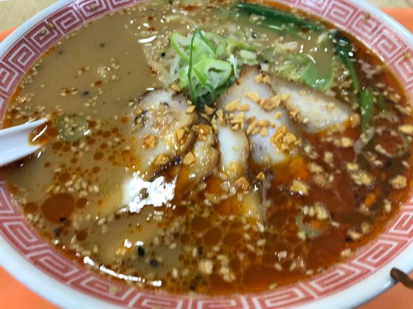 「激辛ごま味噌ラーメン」@幸楽苑 ジョイフル本田ニューポートひたちなか店の写真