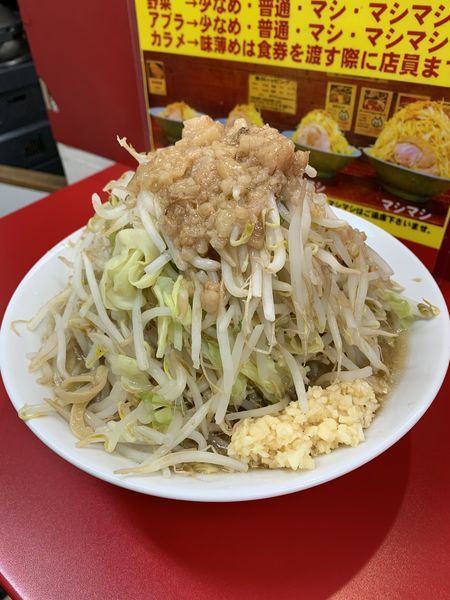 「中ラーメン 800円」@立川マシマシ 足利総本店の写真