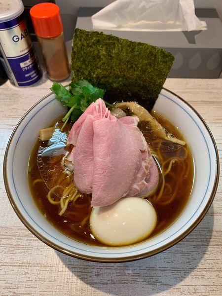 「特性四つ葉そば」@中華そば 四つ葉の写真