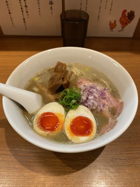 「特製濃厚煮干そば」@鶏そば 煮干そば 花山の写真