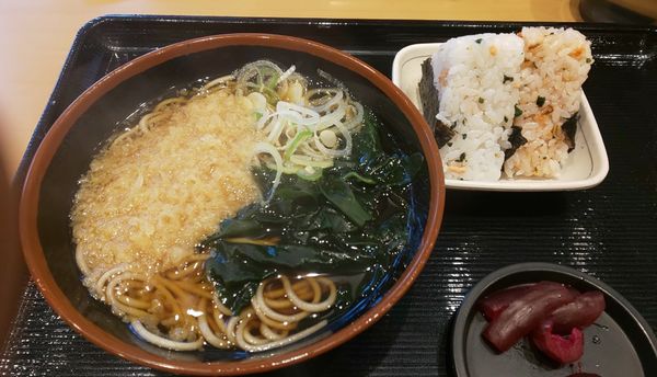 「朝食セット」@名代 富士そば 新宿店の写真