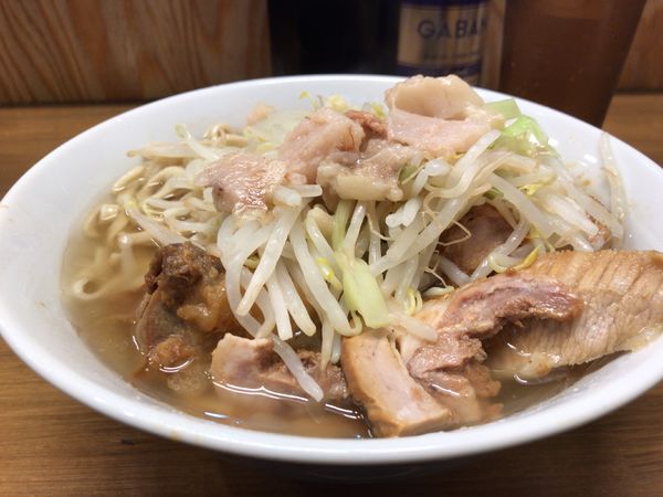 「小豚ラーメン」@ラーメン二郎 前橋千代田町店の写真
