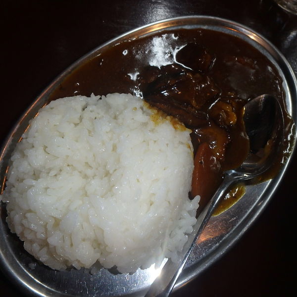 「[限定]濃厚鶏中華そば750円、精肉屋カレー250円」@らーめん 五ノ神精肉店 煮干し編の写真
