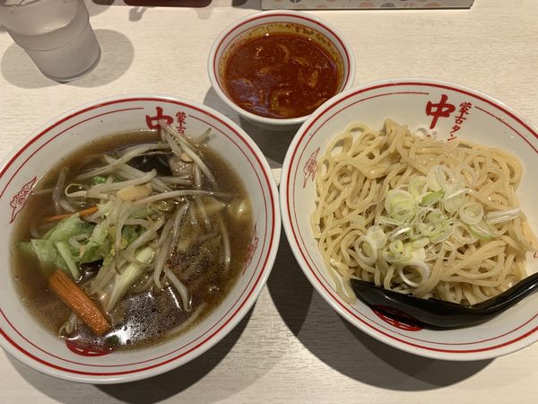 「冷やし醤油タンメン800+北極ス200＝1000円」@蒙古タンメン 中本 新宿店の写真