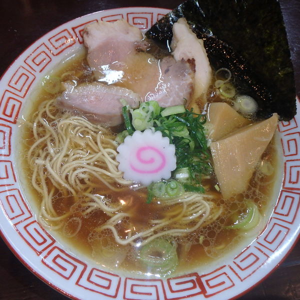 「[限定]濃厚鶏中華そば750円、精肉屋カレー250円」@らーめん 五ノ神精肉店 煮干し編の写真