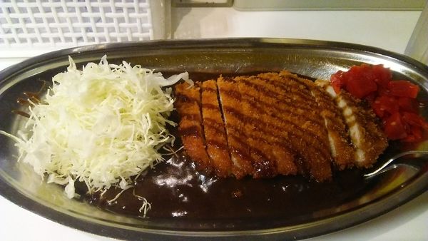 「ロースカツカレー中盛 780円」@ゴーゴーカレー 川崎モアーズスタジアムの写真