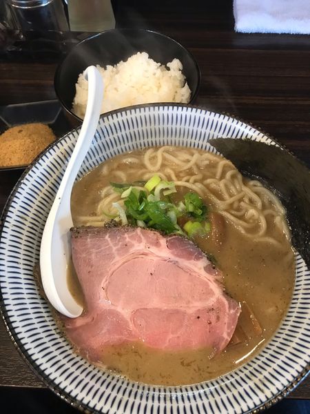 「濃厚煮干しそば」@麺家 雅 -MIYABI-の写真