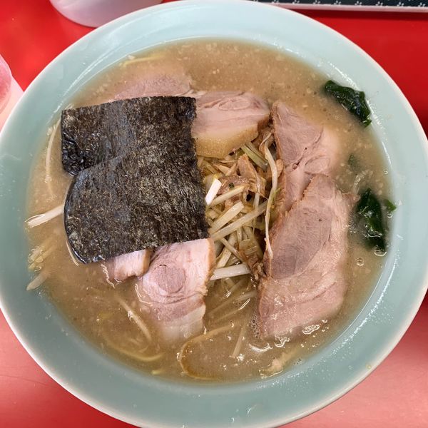 「ネギチャーシューメン1000円＋小ライス150円。」@ラーメンショップ いずみ中央店の写真