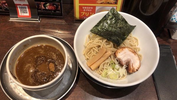 「濃厚魚介つけ麺 大盛り無料」@光麺 池袋本店の写真