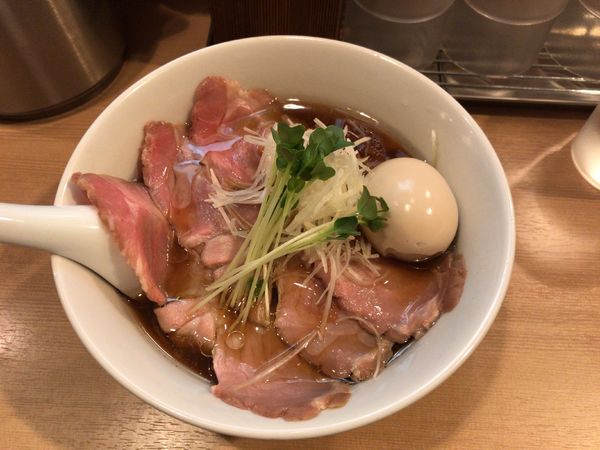 「特製醤油中華そば(1000円)」@中華そば 流川の写真