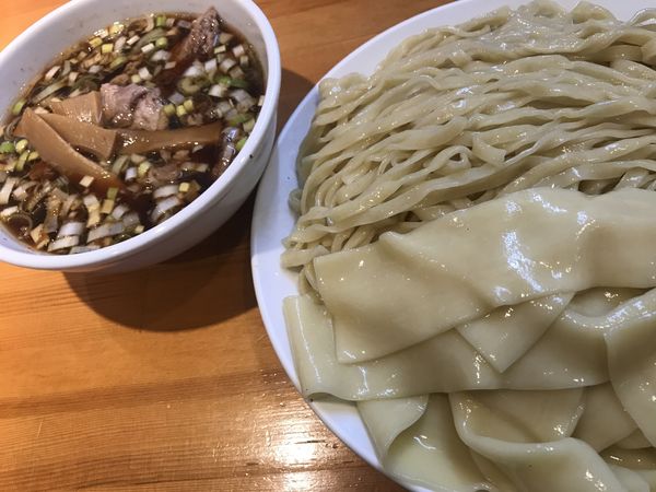 「つけ麺(小平麺)大盛り＋凄平麺」@らぁめん りきどうの写真