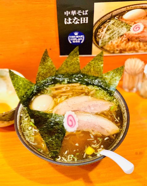 「特製中華そば」@中華そば はな田の写真