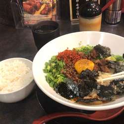 汁なし坦々麺850円＋小ライス100円