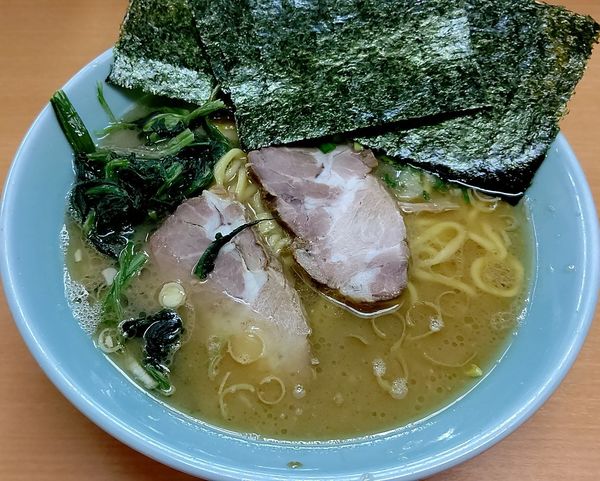 「らすた麺(油多め)」@極楽汁麺 らすたの写真