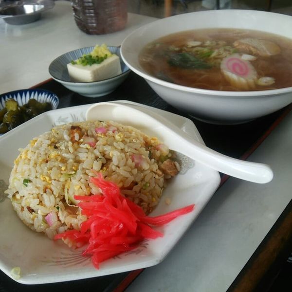 「#ミニチャーハン #ラーメン」@いずみ食堂の写真