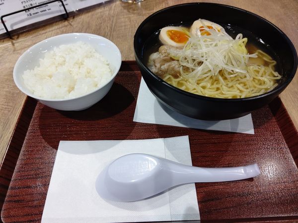 「ラーメン・テー(並盛・120g)820円」@CAFE高崎じまんの写真