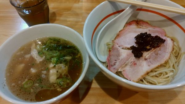 「つけめん」@川の先の上の写真