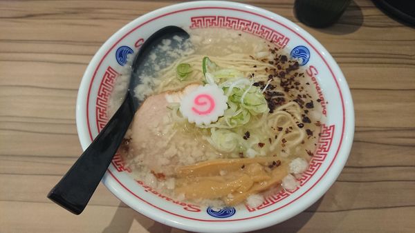 「豚骨清湯ラーメン」@ソラノイロ Factory & Labo 浅草橋の写真