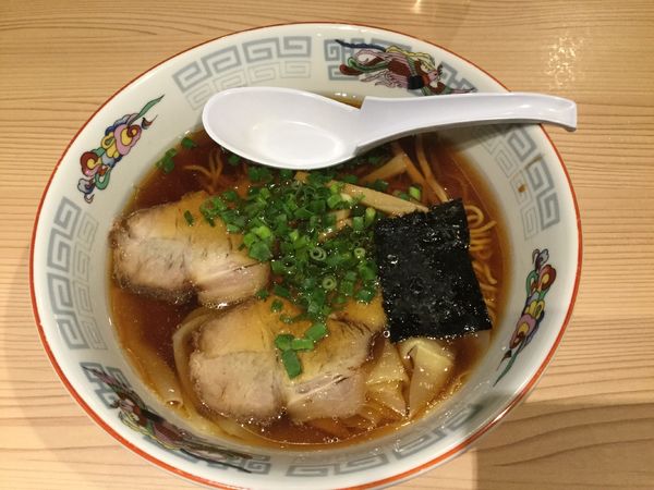 「ワンタンメン(¥710)」@中華そば みやひろの写真