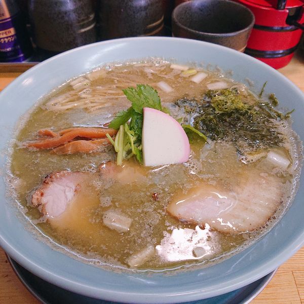 「魚粉煮干そば」@我的中華そば 机上の空論。の写真