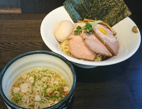 「特製塩つけソバ ￥910」@Miya De La Soulの写真