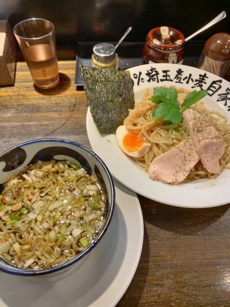 「鶏つけそば（醤油）」@鶏そば・つけそば ごろいちの写真