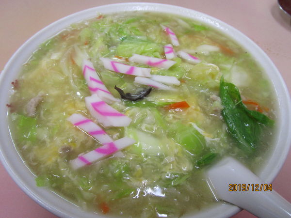 「チャンポン 650円」@中華料理 味楽の写真