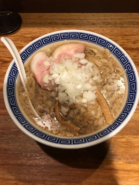 「背脂煮干しラーメン」@神保町 可以の写真