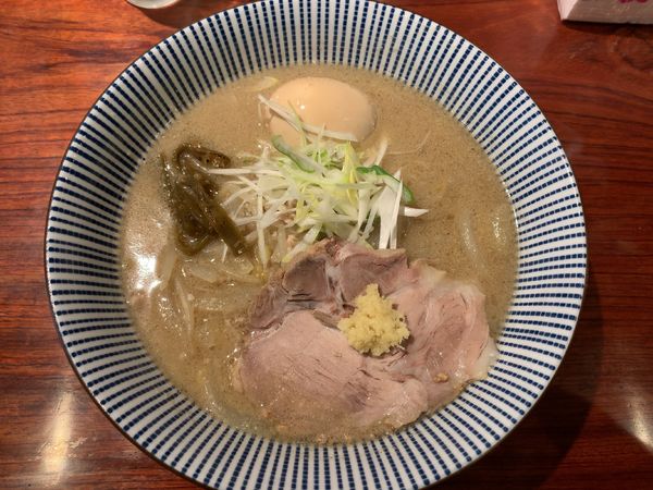 「味玉味噌ラーメン900円」@灼味噌らーめん 八堂八の写真