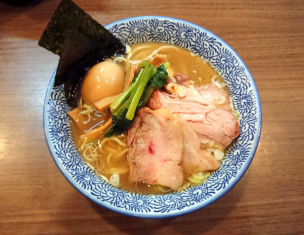 「特製生姜塩そば」@煮干しつけ麺 宮元の写真