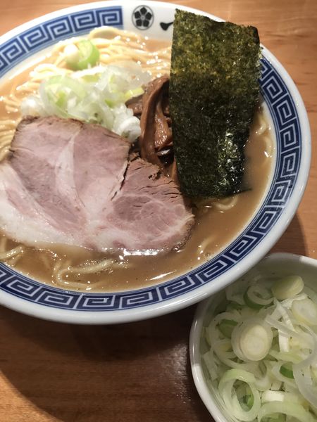 「濃厚らーめん、大盛り、ネギ」@つじ田 日本橋八重洲店の写真