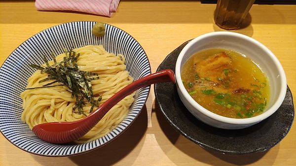 「塩つけ麺(中盛)」@塩つけ麺 灯花の写真