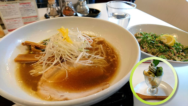 「【昼】Bセット(こってり)」@らーめんと甘味処 九月堂の写真