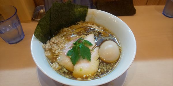 「特製醤油鶏そば」@鶏そばムタヒロ 花小金井店の写真