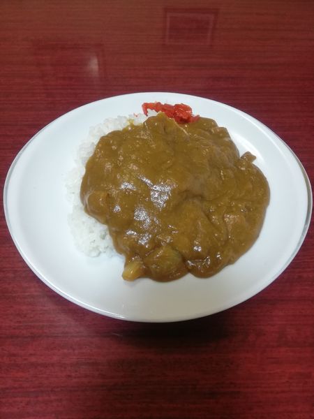 「カレーライス　680円」@栄屋ミルクホールの写真