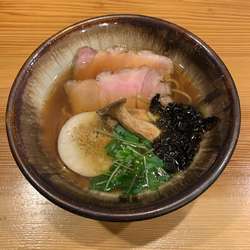 無化調貝節らぁ麺＋チャーシュ1枚＋本日の魚ほぐしご飯