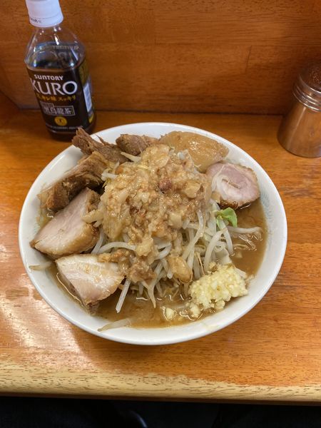 「小豚増し」@ラーメン二郎 立川店の写真