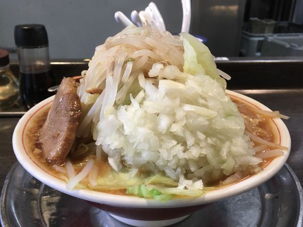 「ら～めん中（醤油から味噌）」@麺屋 婆娑羅の写真