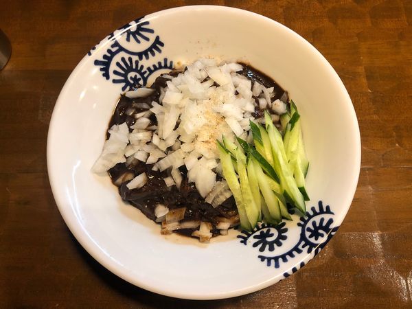 「周さんの韓国風炸醤麺」@特級中華蕎麦 洋介の写真