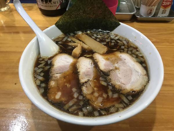 「黒ラーメン（竹岡式）」@ラーメンラブルの写真