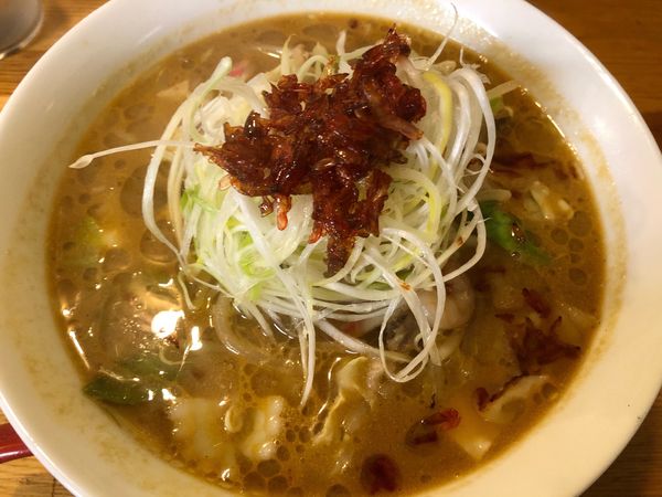 「限定　海老味噌タンメン」@中村商店 高槻本店の写真