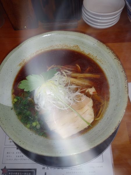 「香ばしエビの中華そば」@栃木中華そば 神志の写真