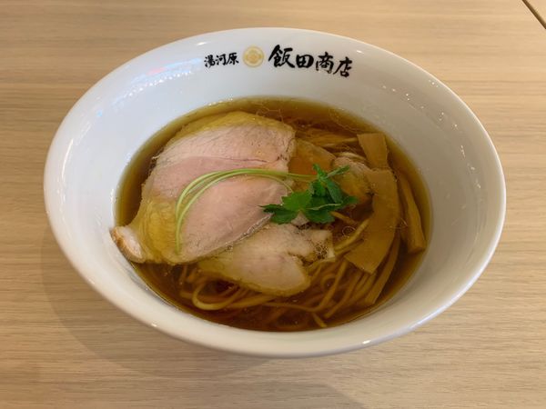 「しょうゆらぁ麺」@湯河原 飯田商店の写真