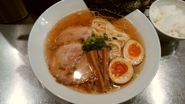 「どろたま黄金煮干中華そば￥850-」@麺屋 愛心 TOKYO 町屋店の写真