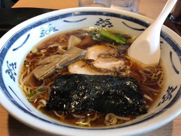 「醤油らーめん¥700」@らーめん でくの坊の写真