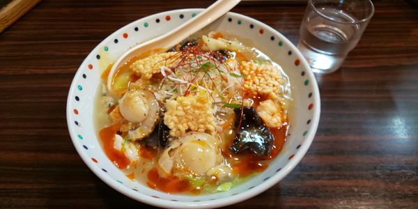 「限定 海鮮あんかけ麺」@らー麺 あけどやの写真