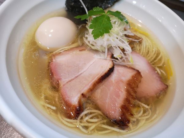 「特製塩そば」@麺処 風人の写真