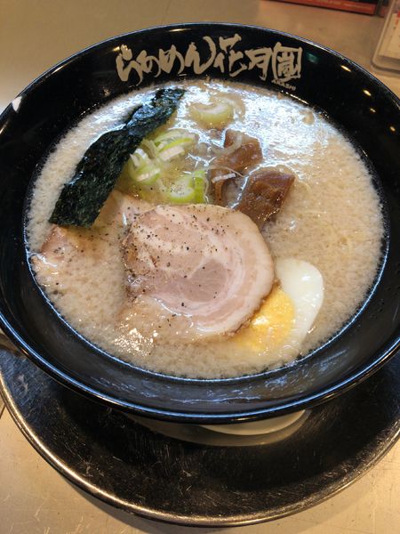 「嵐げんこつらーめん塩」@らあめん花月嵐 南流山駅前店の写真