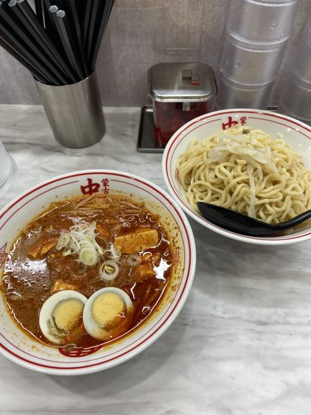 「冷し五目蒙古タンメン 大盛り」@蒙古タンメン 中本 市川店の写真